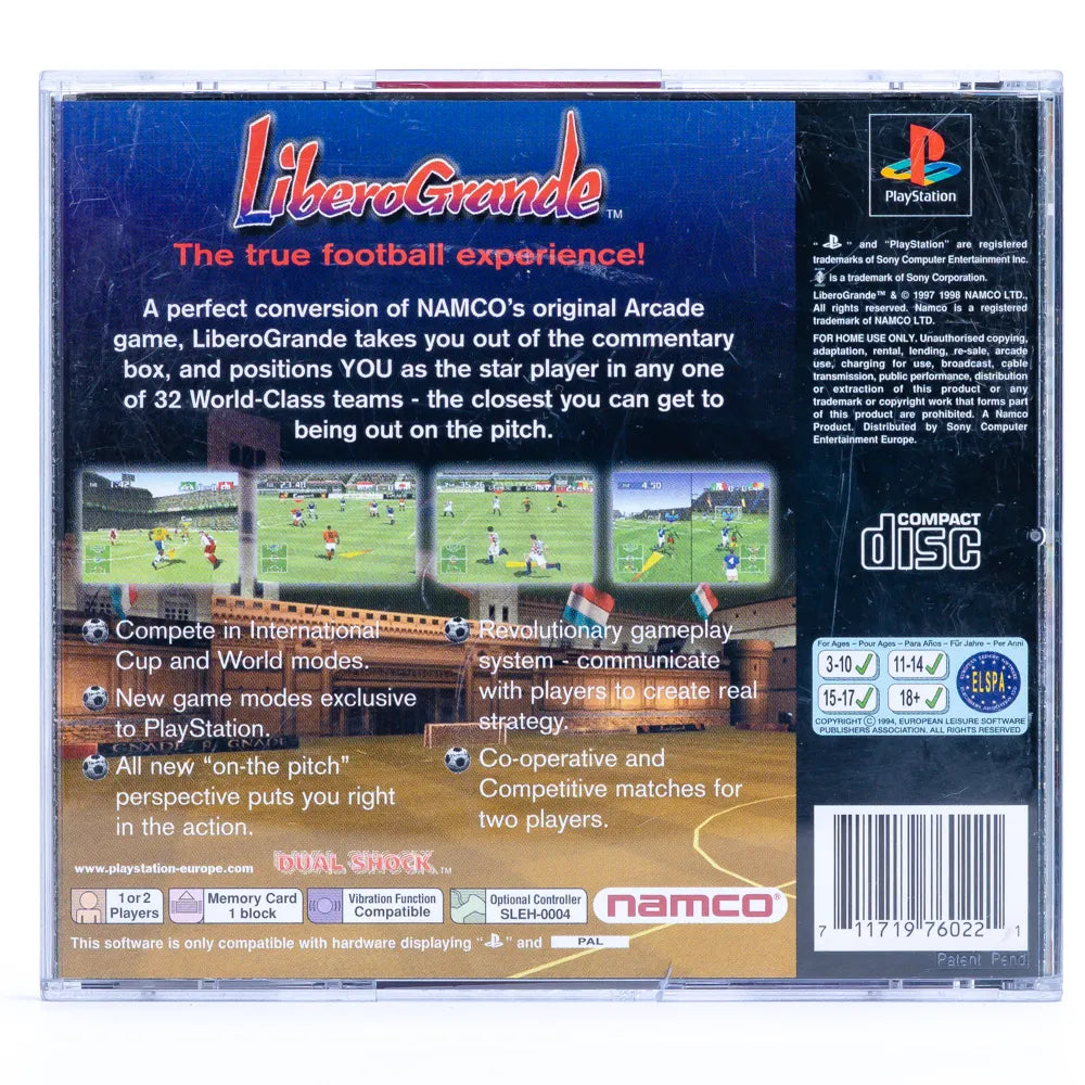 LiberoGrande - PS1 spill - Retrospillkongen