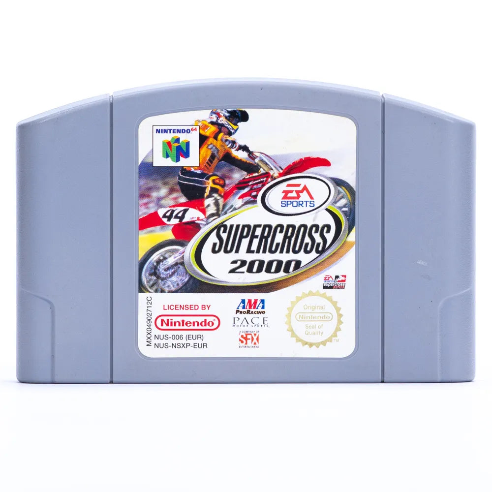 Supercross 2000 - N64 spill - Retrospillkongen