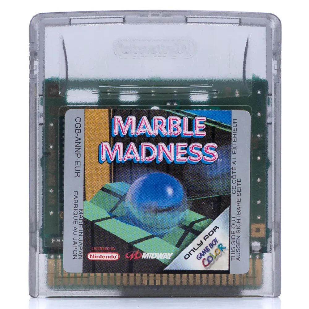 Marble Madness - Game Boy Color spill - Retrospillkongen