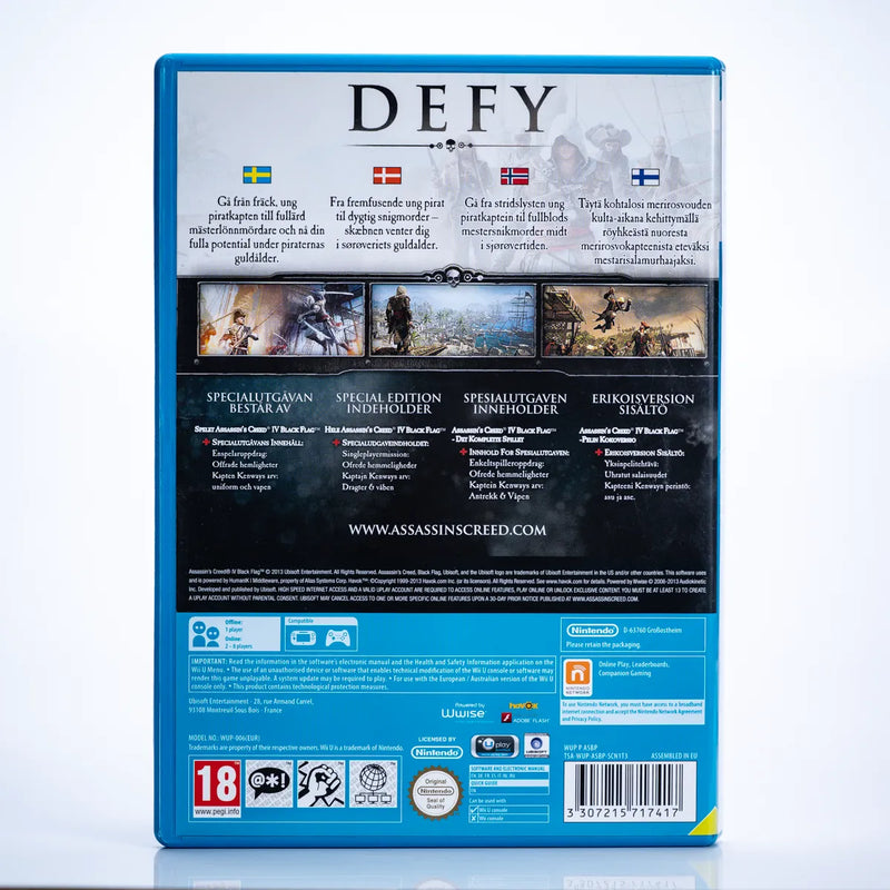 Assassin's Creed IV: Black Flag - Wii U Spill