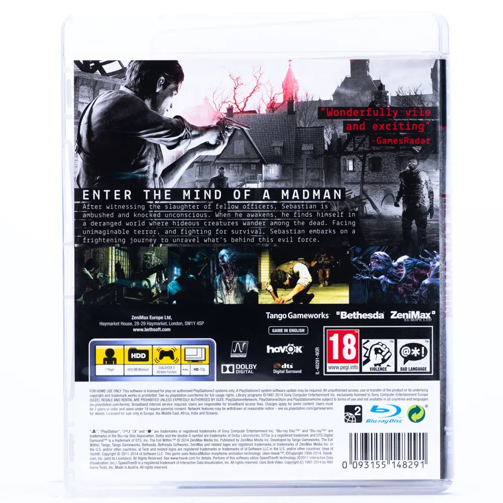 The Evil Within - PS3 spill - Retrospillkongen