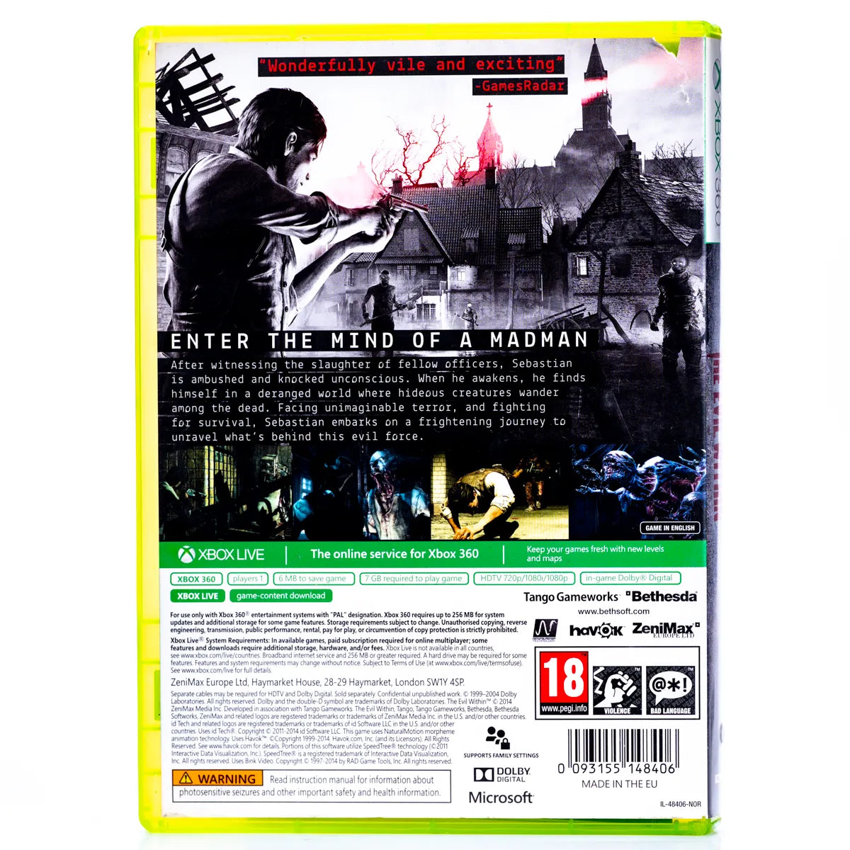The Evil Within- Xbox 360 spill - Retrospillkongen