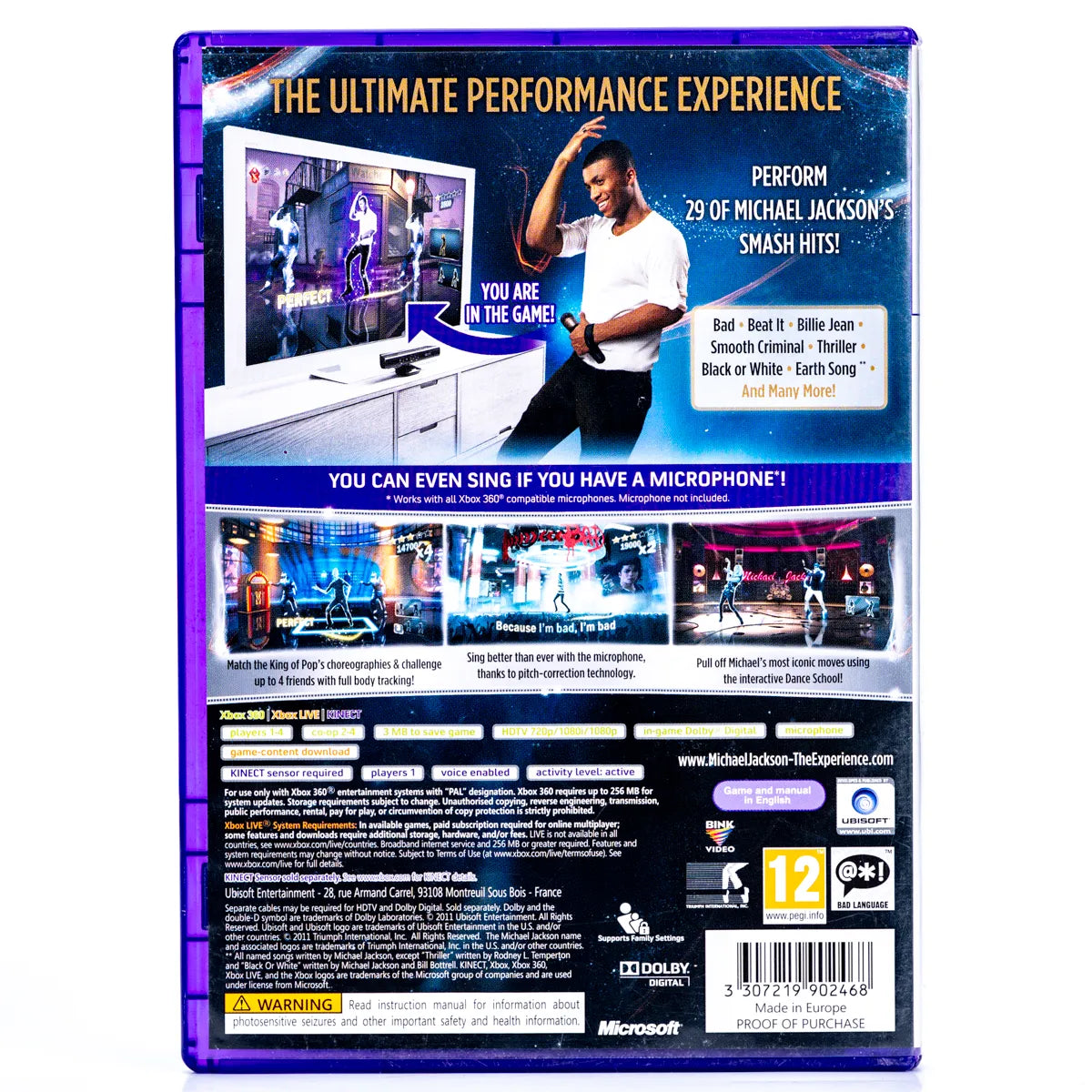 Michael Jackson The Experience - Xbox 360 spill - Retrospillkongen