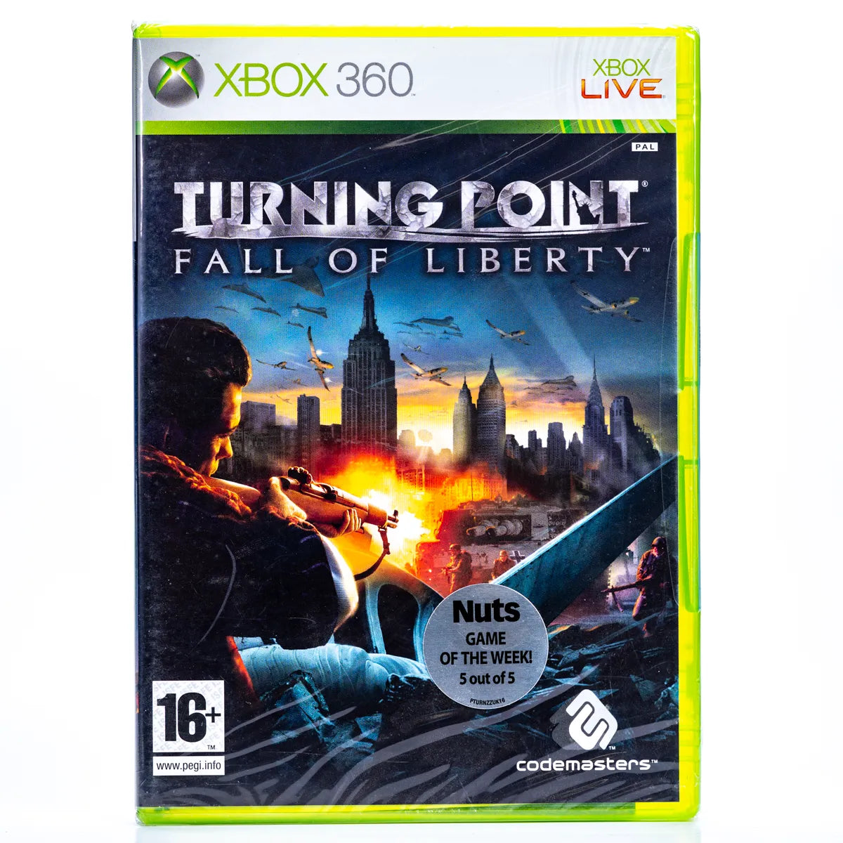 Turning Point Fall of Liberty - Xbox 360 spill (Forseglet) - Retrospillkongen
