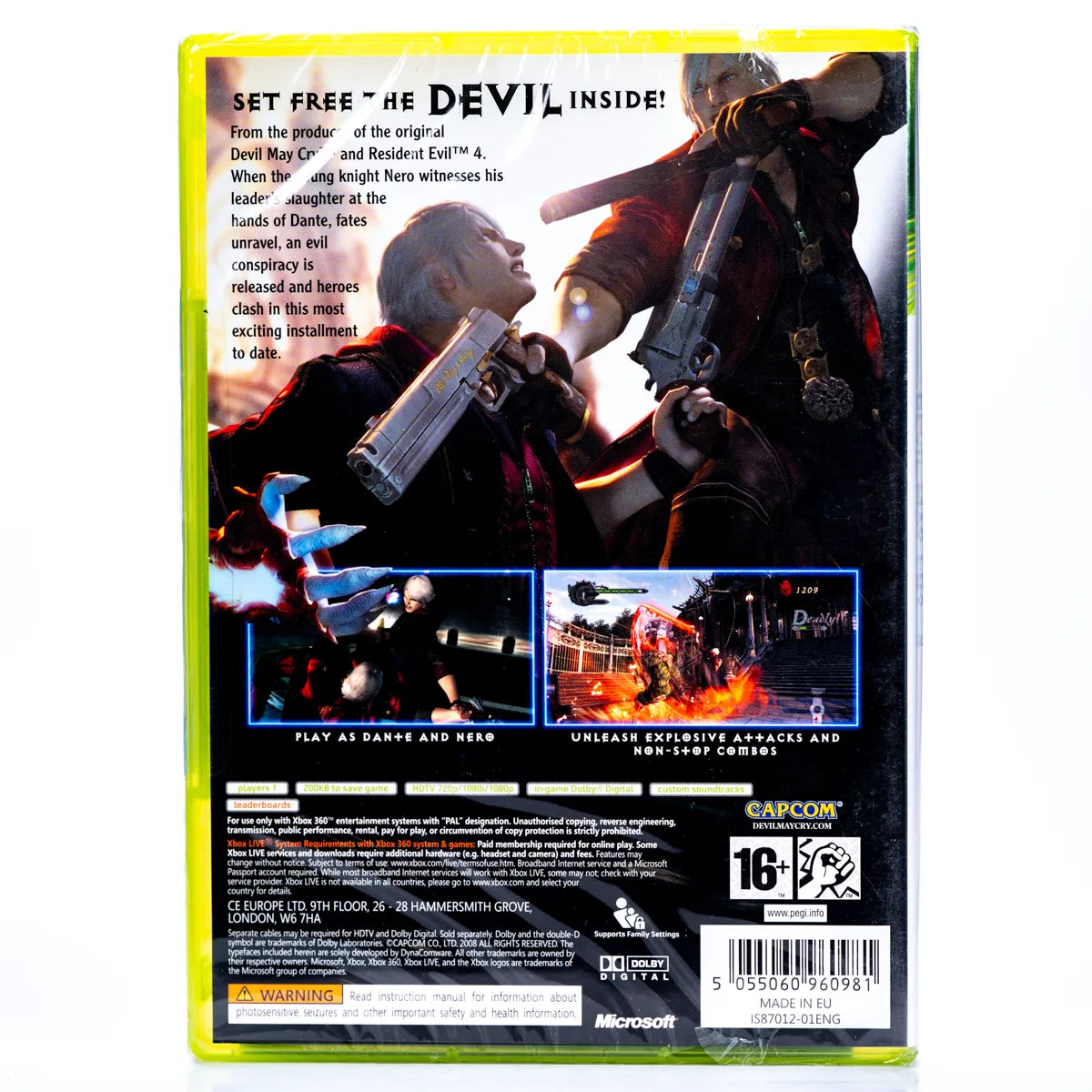 Devil May Cry 4  - Xbox 360 spill (Forseglet) - Retrospillkongen