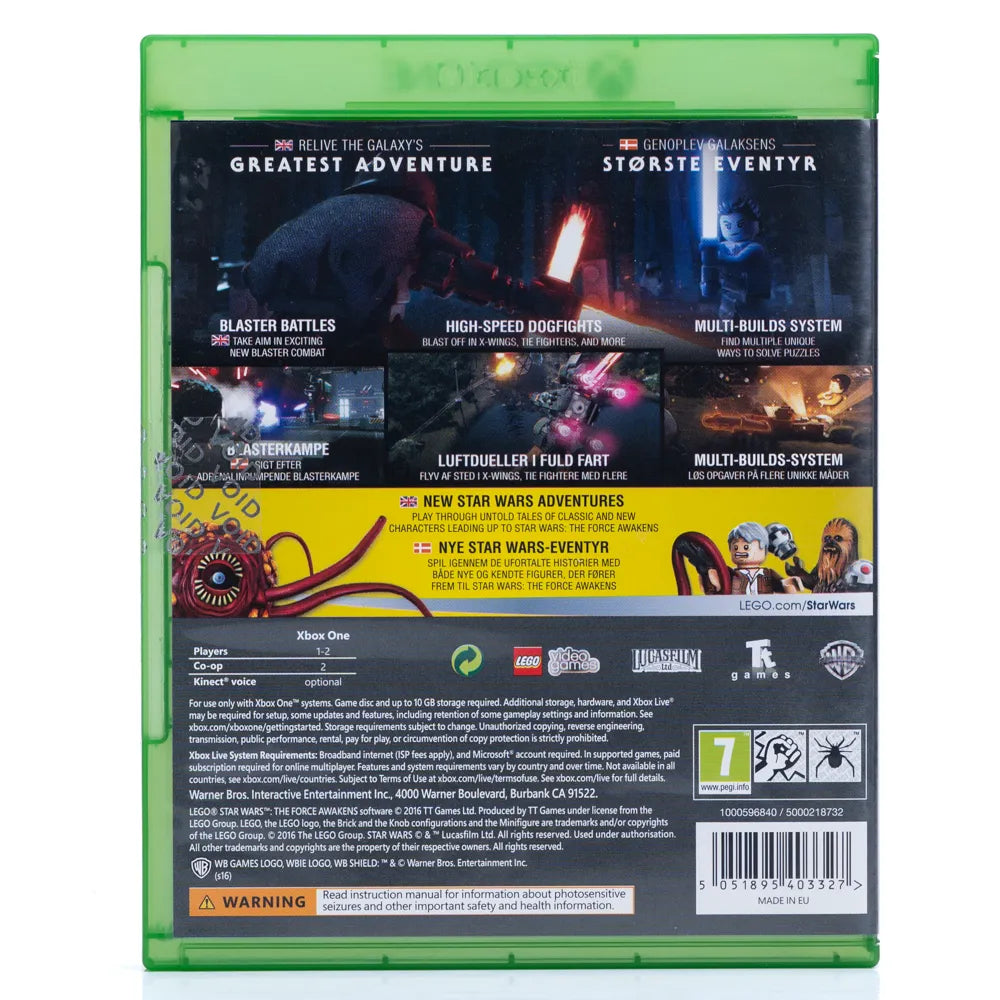 LEGO Star Wars: The Force Awakens - Xbox One spill - Retrospillkongen