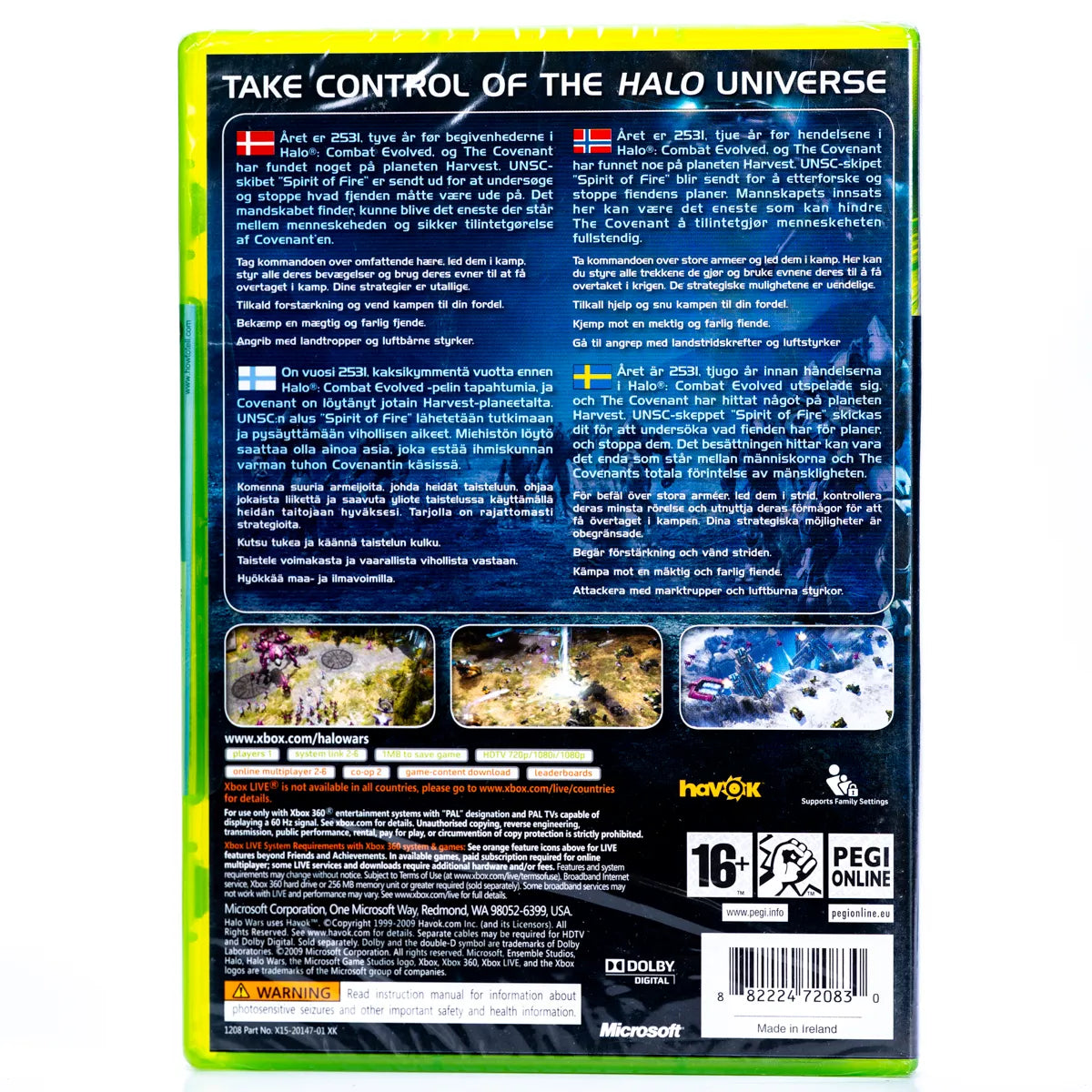 Halo Wars - Xbox 360 spill (Forseglet) - Retrospillkongen