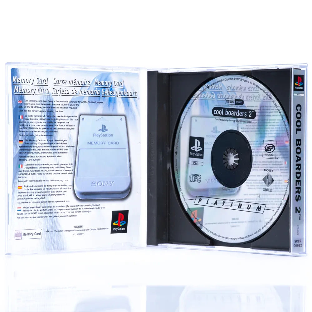 Cool Boarders 2 - PS1 spill - Retrospillkongen