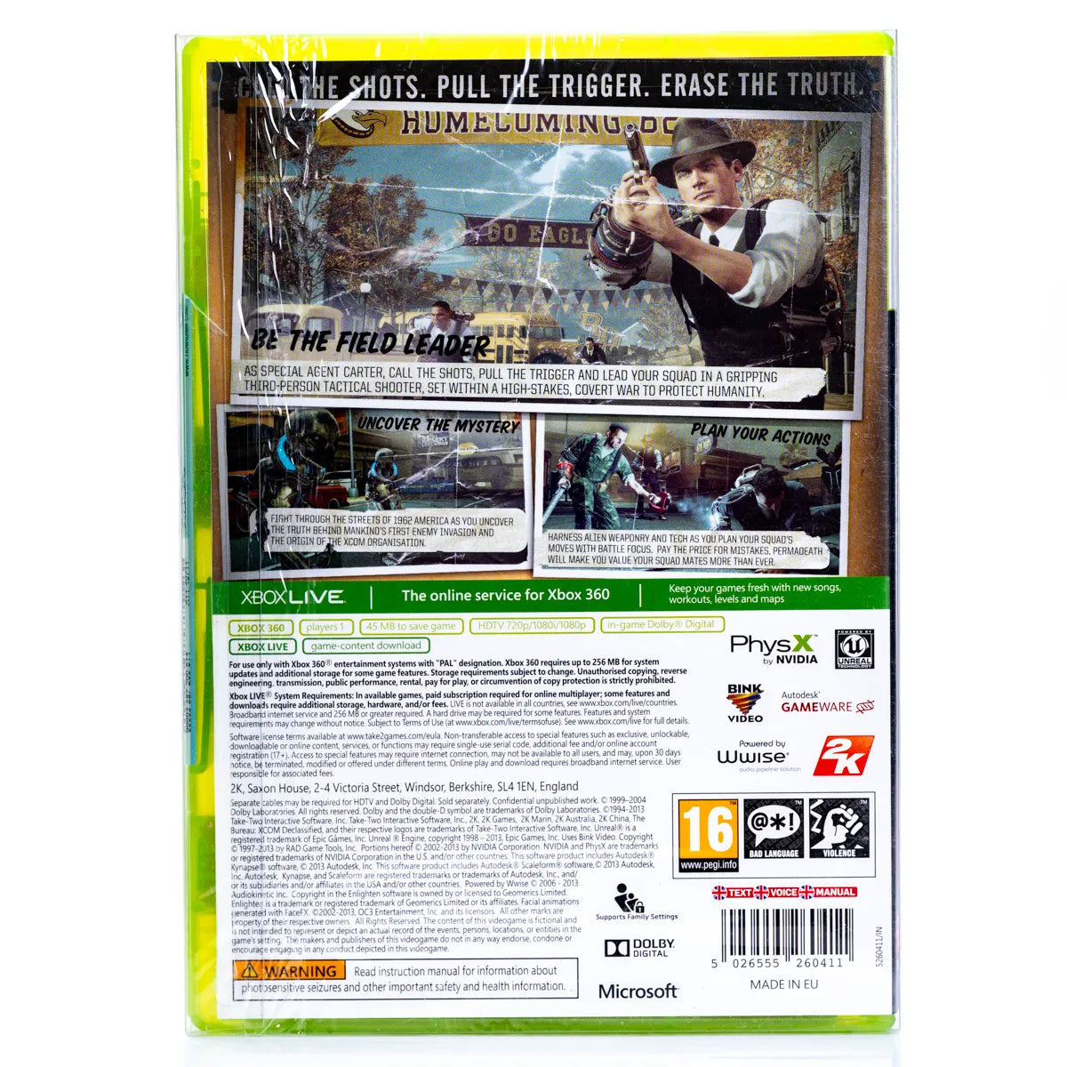 The Bureau XCOM Declassified - Xbox 360 spill (Forseglet) - Retrospillkongen