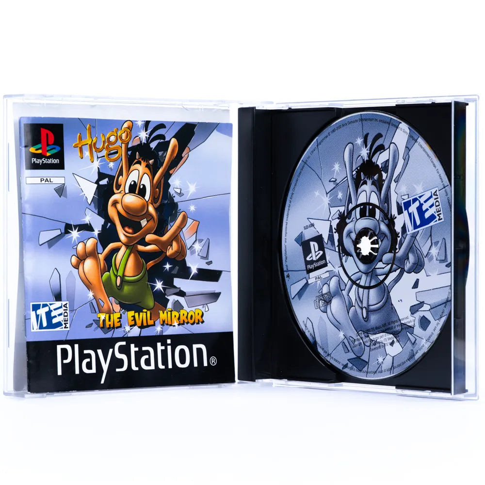 Hugo: The Evil Mirror - PS1 spill - Retrospillkongen