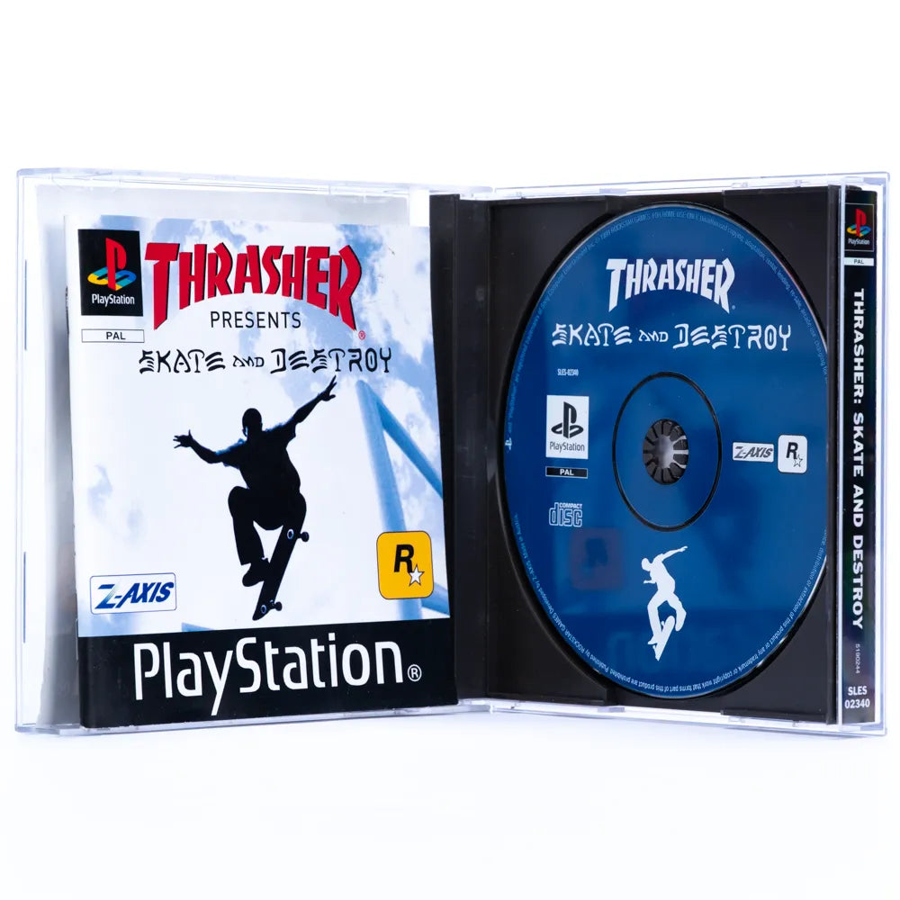 Thrasher: Skate and Destroy - PS1 spill - Retrospillkongen