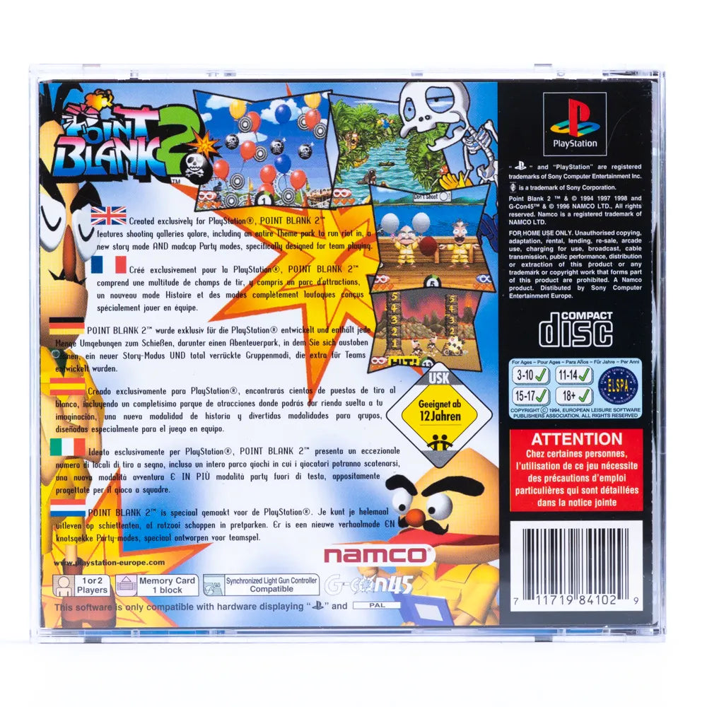Point Blank 2 - PS1 spill - Retrospillkongen