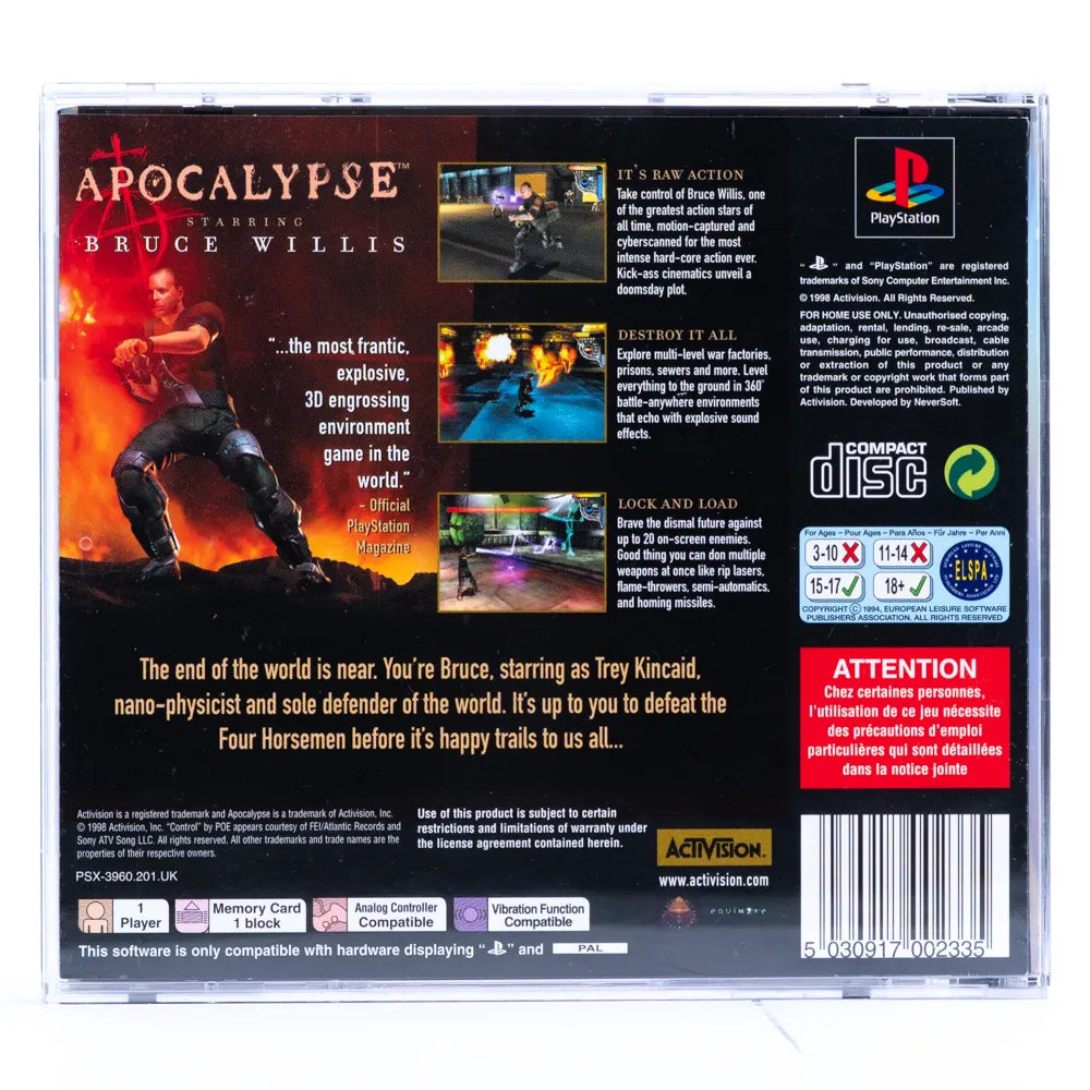 Apocalypse - PS1 spill - Retrospillkongen