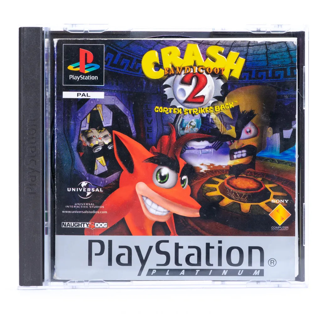 Crash Bandicoot 2 Cortex Strikes Back - PS1 spill - Retrospillkongen
