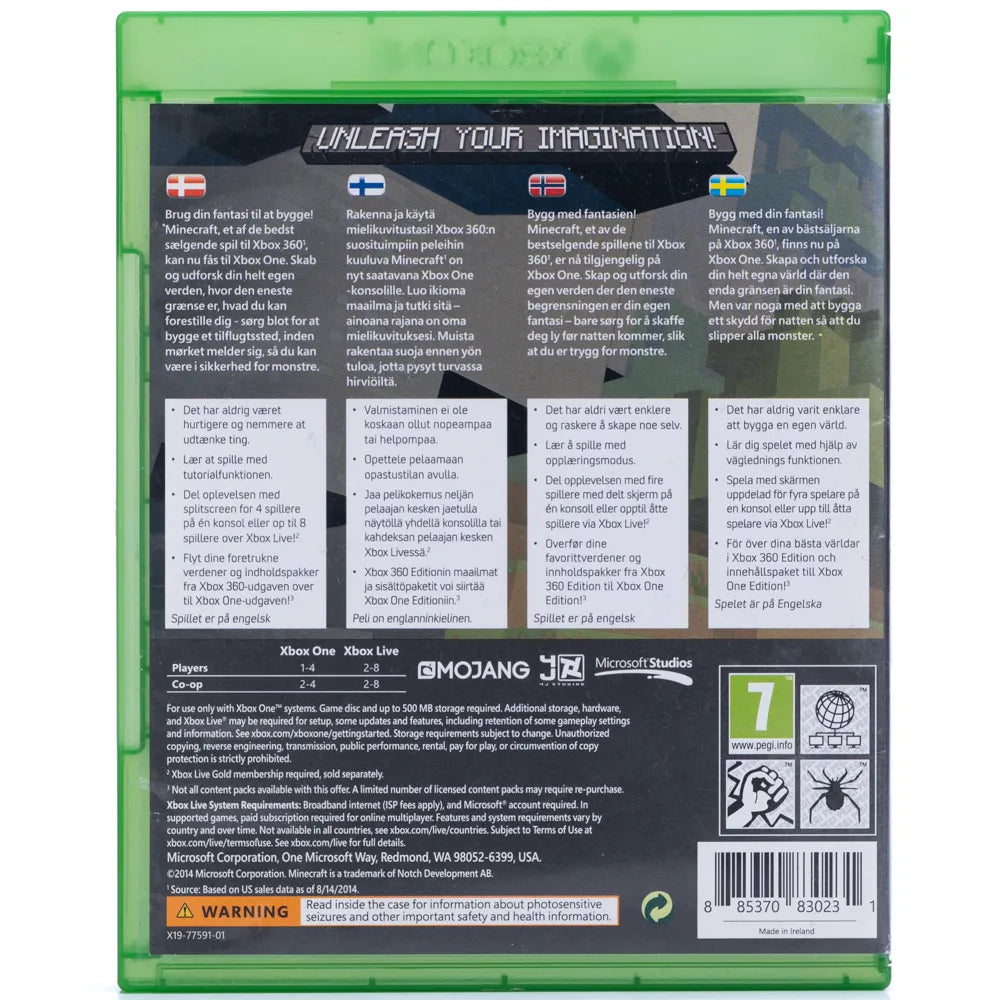 Minecraft - Xbox One spill - Retrospillkongen