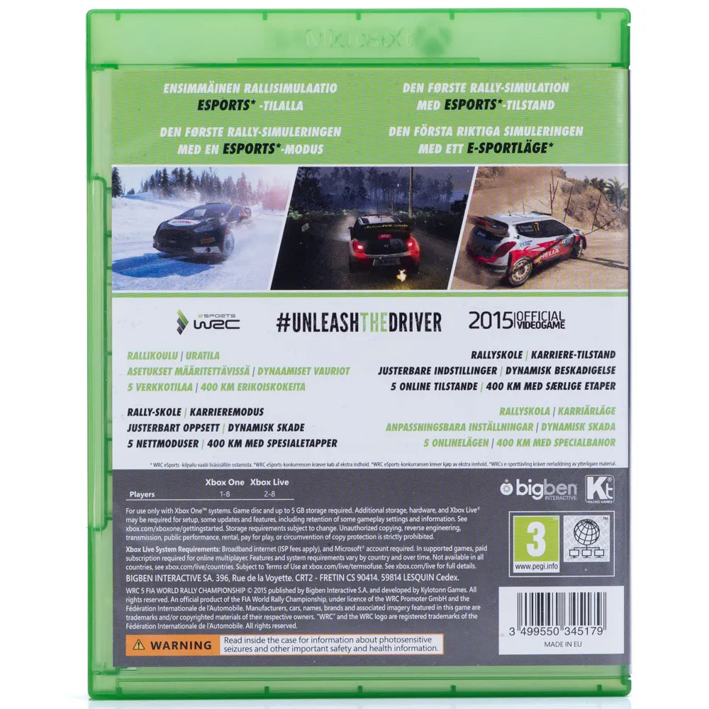 WRC 5 - Xbox One spill