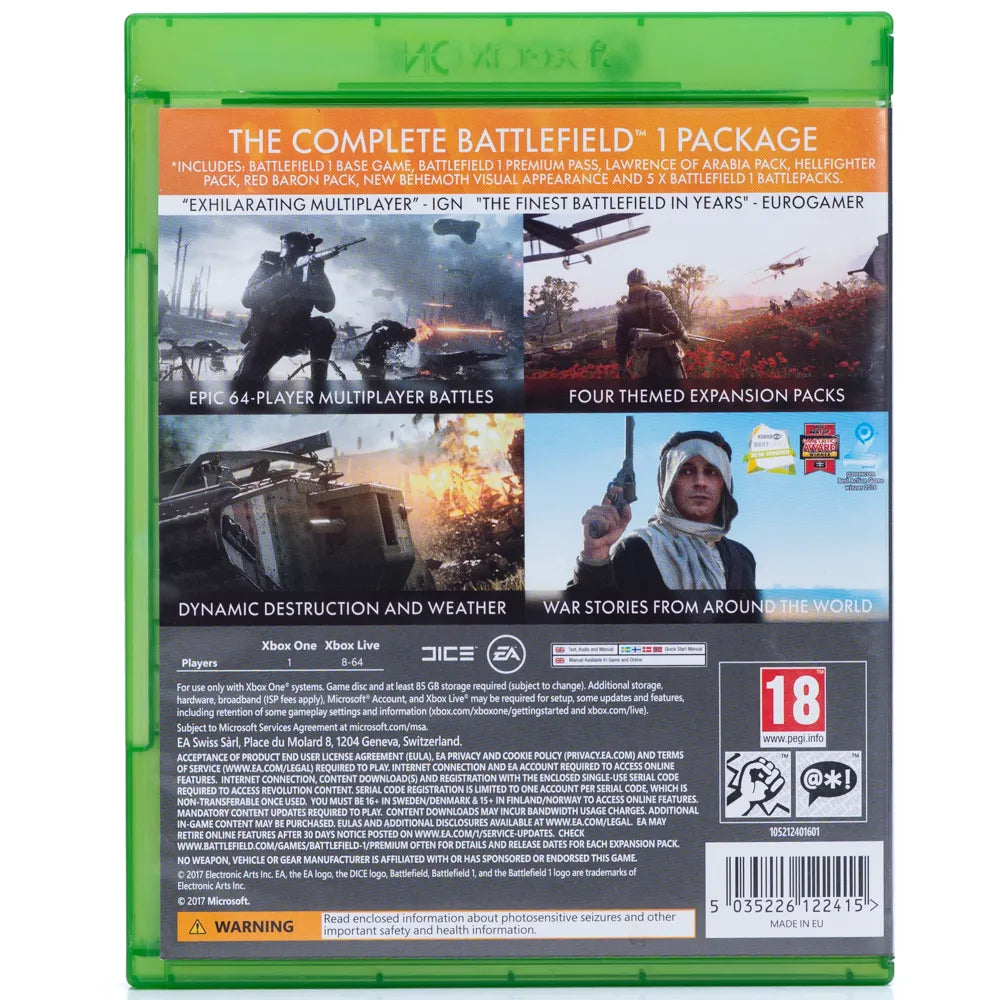 Battlefield 1 - Xbox One spill