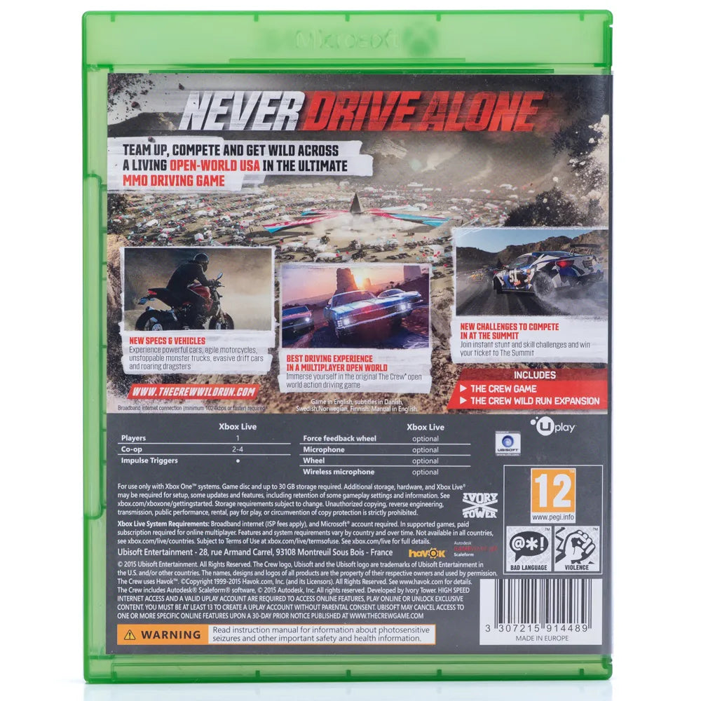 The Crew - Xbox One spill - Retrospillkongen