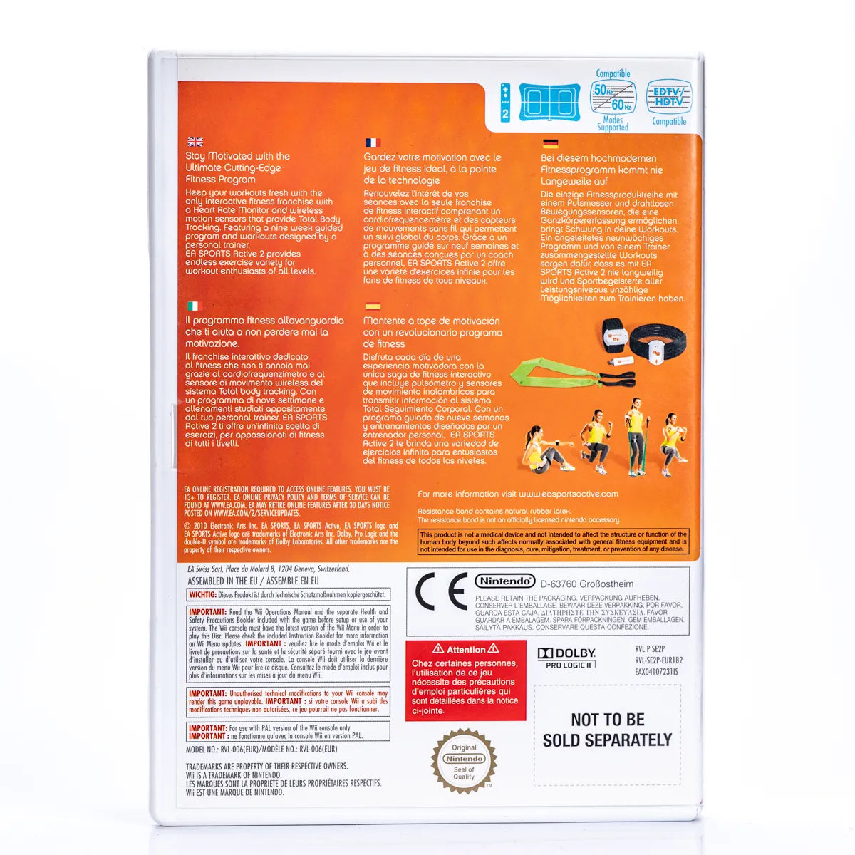 EA Sports Active 2 Personal Trainer - Nintendo Wii spill - Retrospillkongen