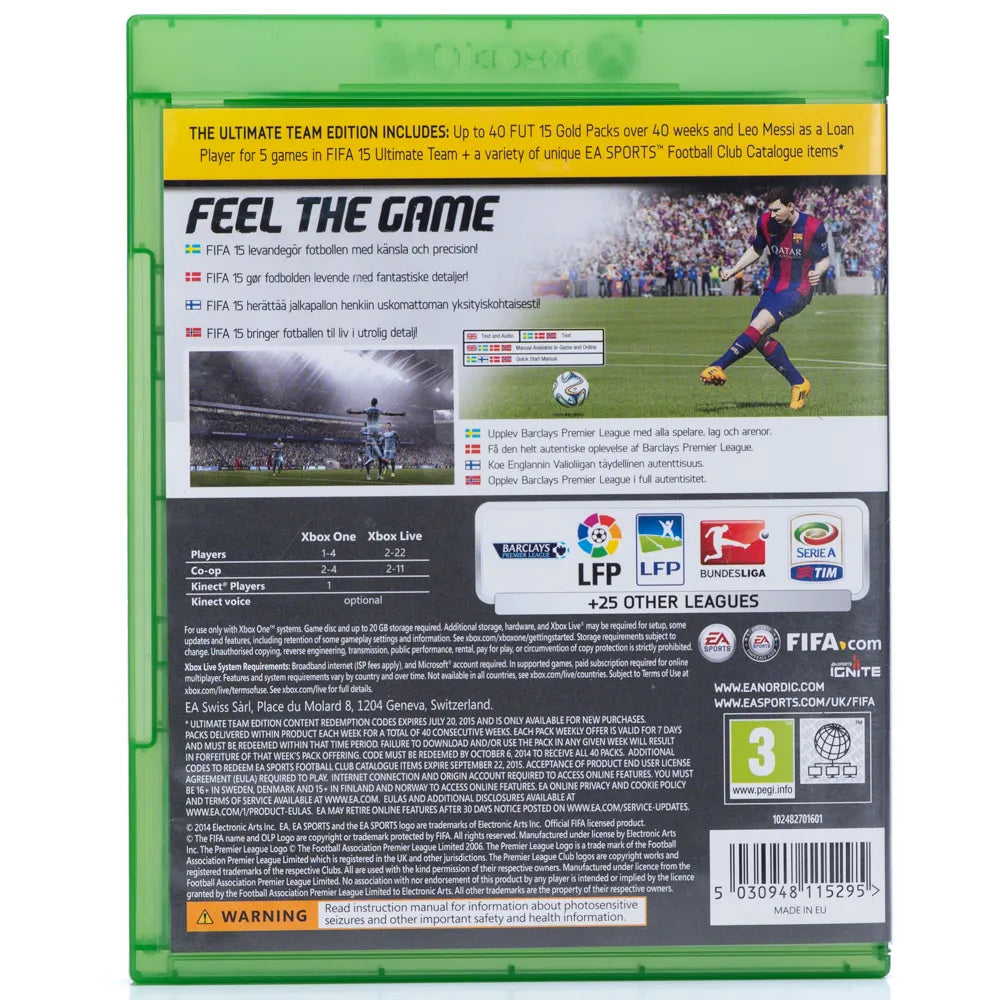 FIFA 15 - Xbox One spill - Retrospillkongen