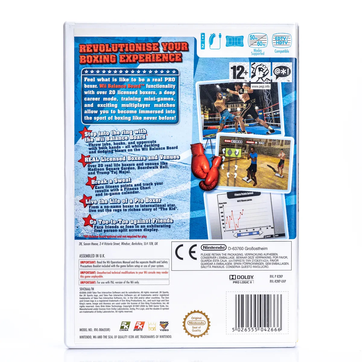 Don King Boxing - Wii spill - Retrospillkongen