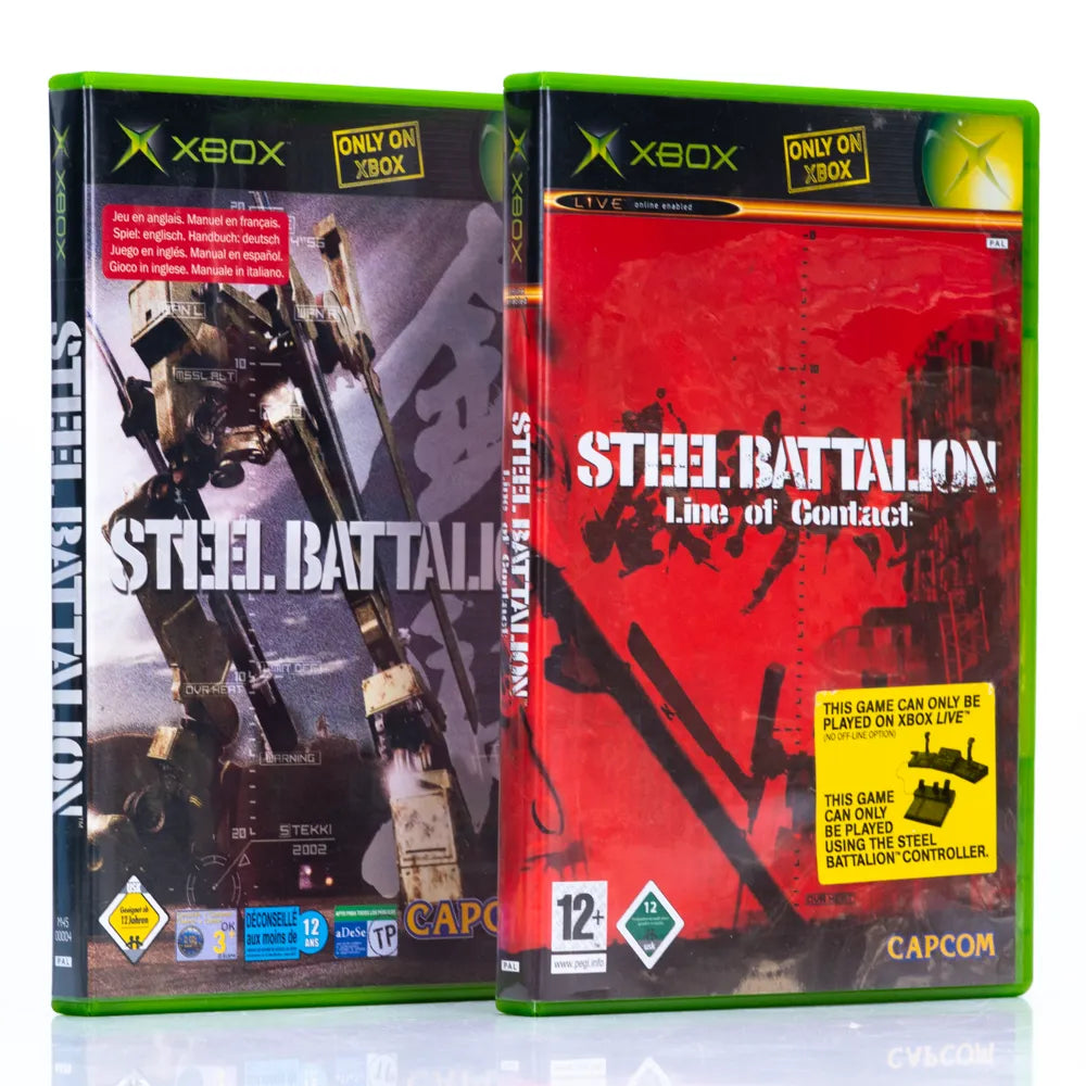 Original komplett Steel Battalion til Xbox (i eske) - Retrospillkongen