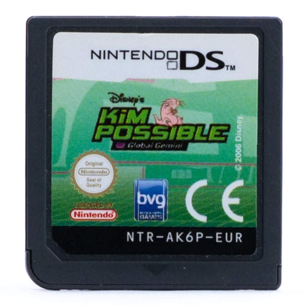 Kim Possible: Global Gemini - Nintendo DS spill - Retrospillkongen