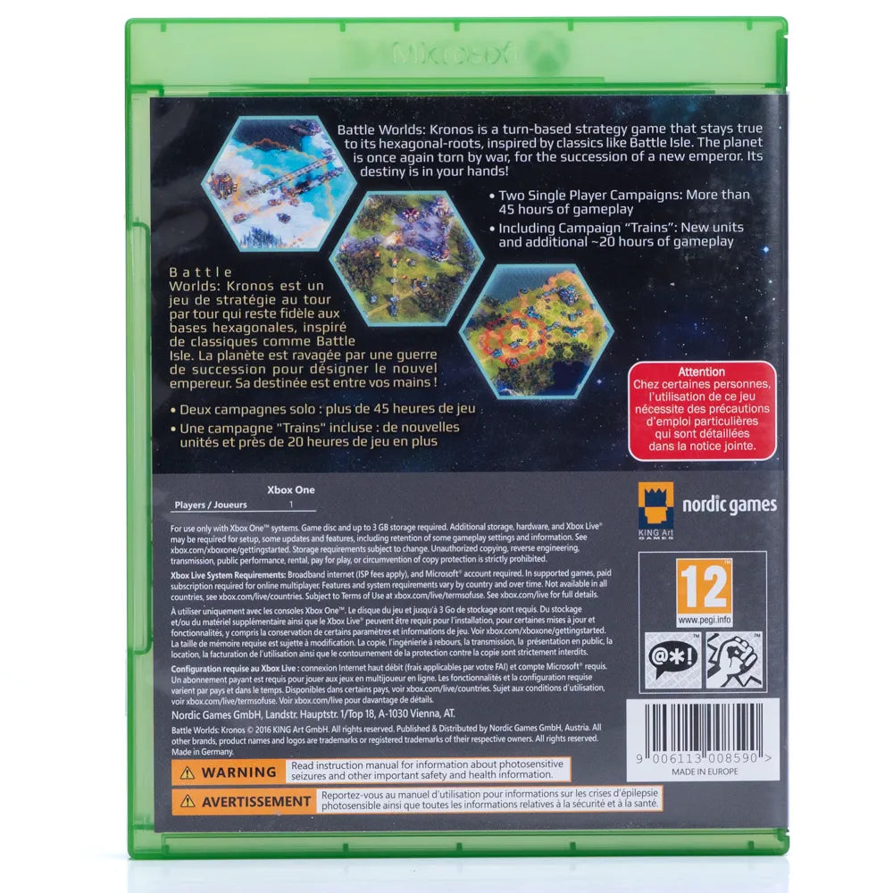 Battle Worlds: Kronos - Xbox One spill - Retrospillkongen