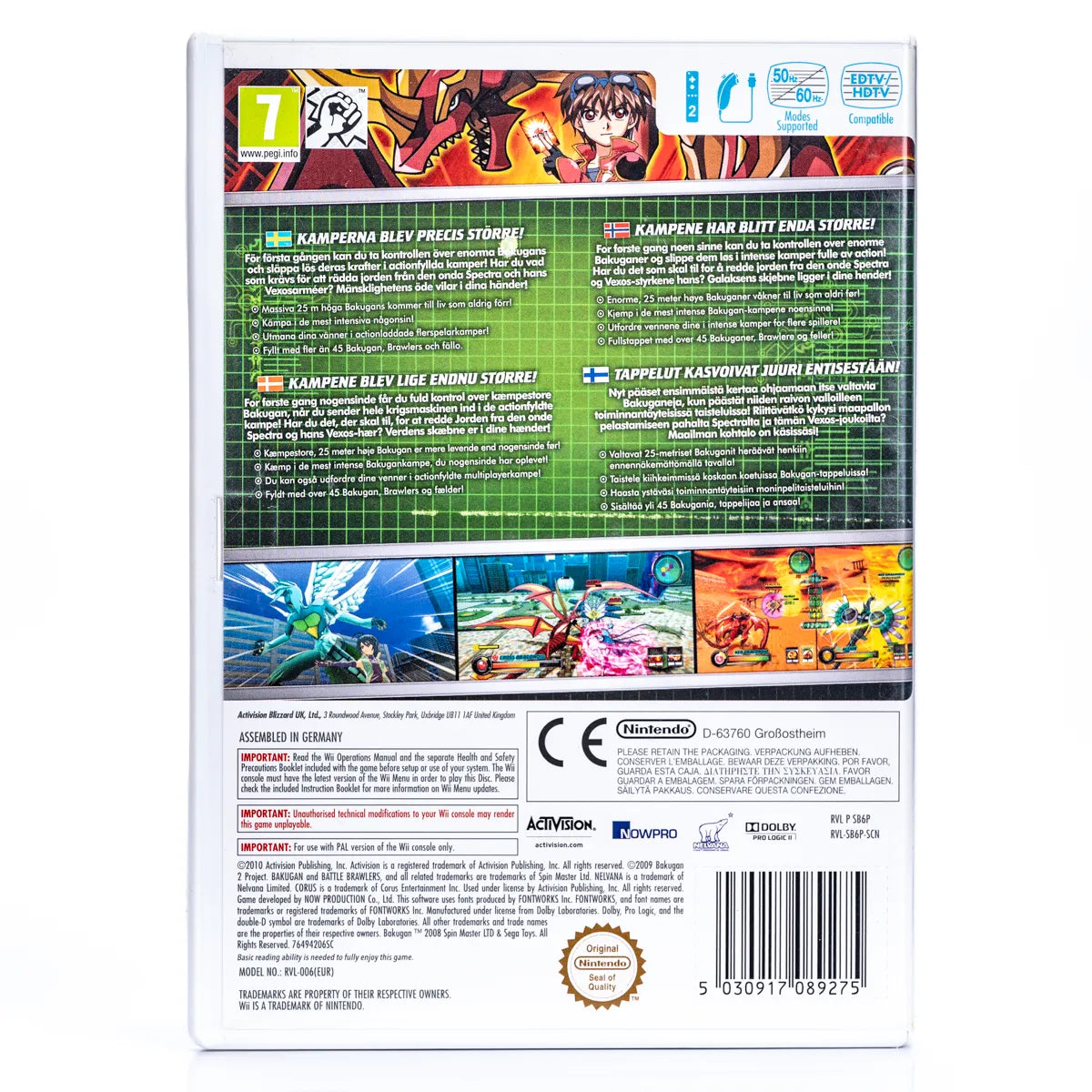 Bakugan Defenders of the Core - Wii Spill - Retrospillkongen