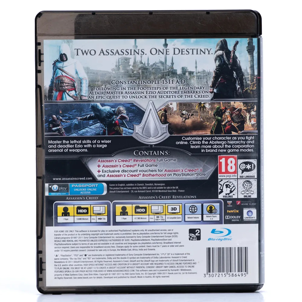 Assassin's Creed: Revelations - PS3 spill