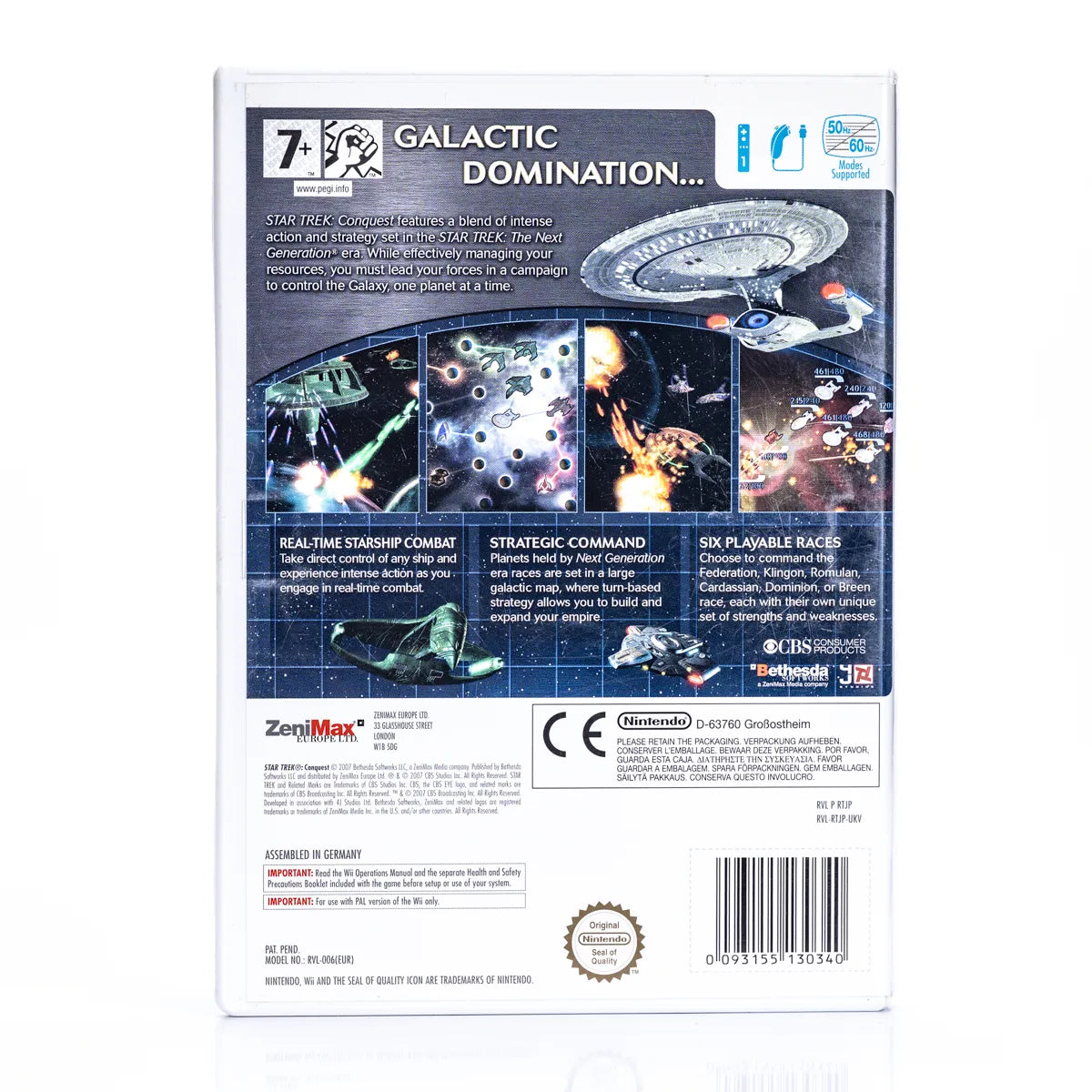 Star Trek Conquest - Wii spill - Retrospillkongen
