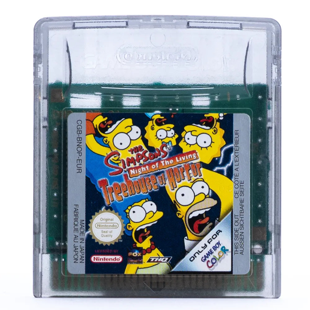 The Simpsons: Treehouse of Horror - Gameboy Color spill - Retrospillkongen