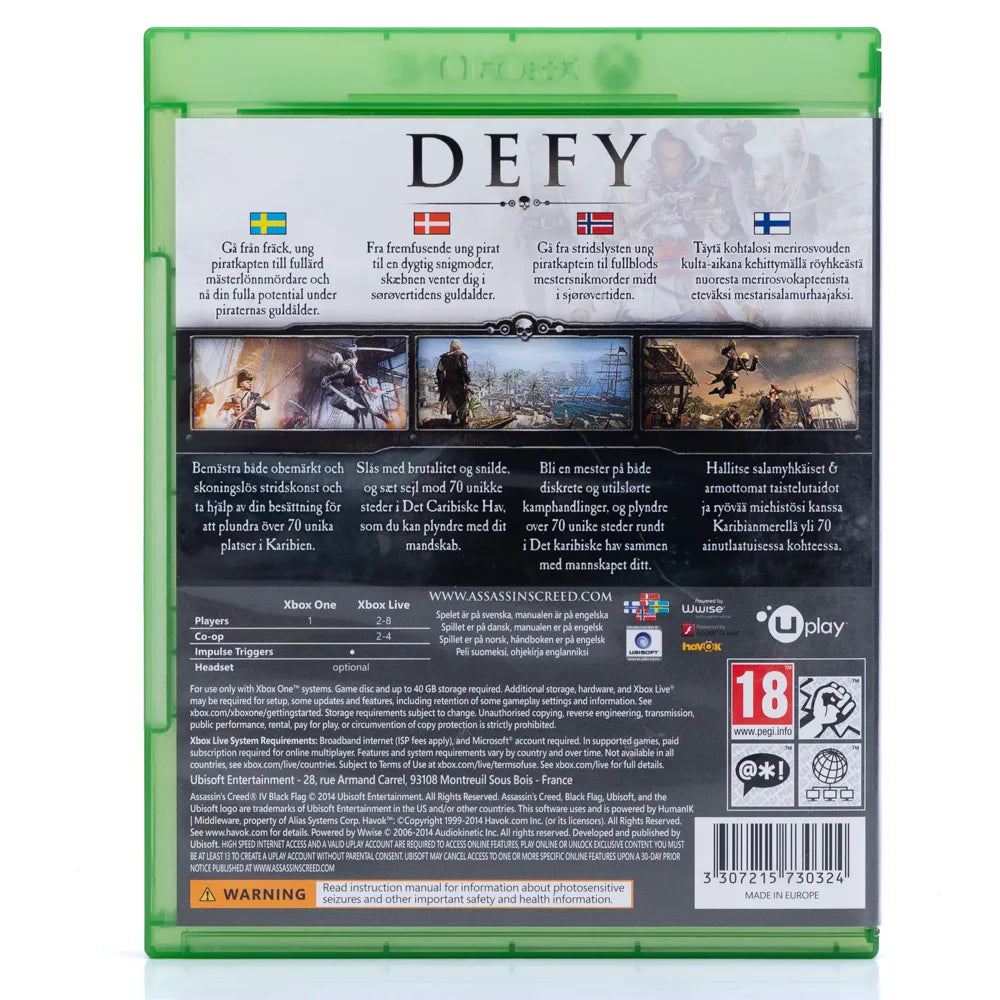 Assassin's Creed IV Black Flag - Xbox One spill