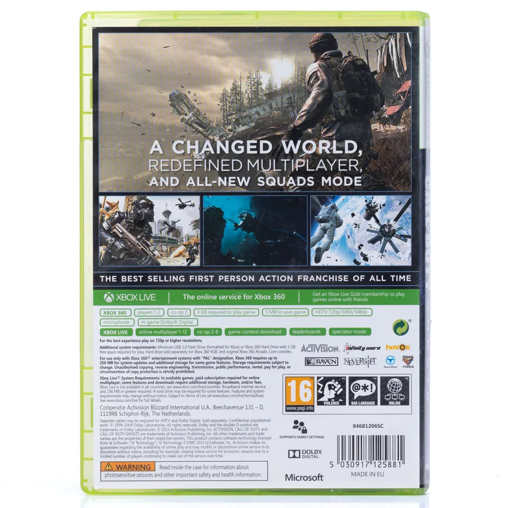 Call of Duty: Ghosts - Xbox 360 spill - Retrospillkongen