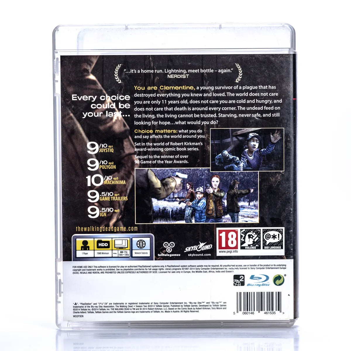 The Walking Dead: Season Two - PS3 Spill - Retrospillkongen