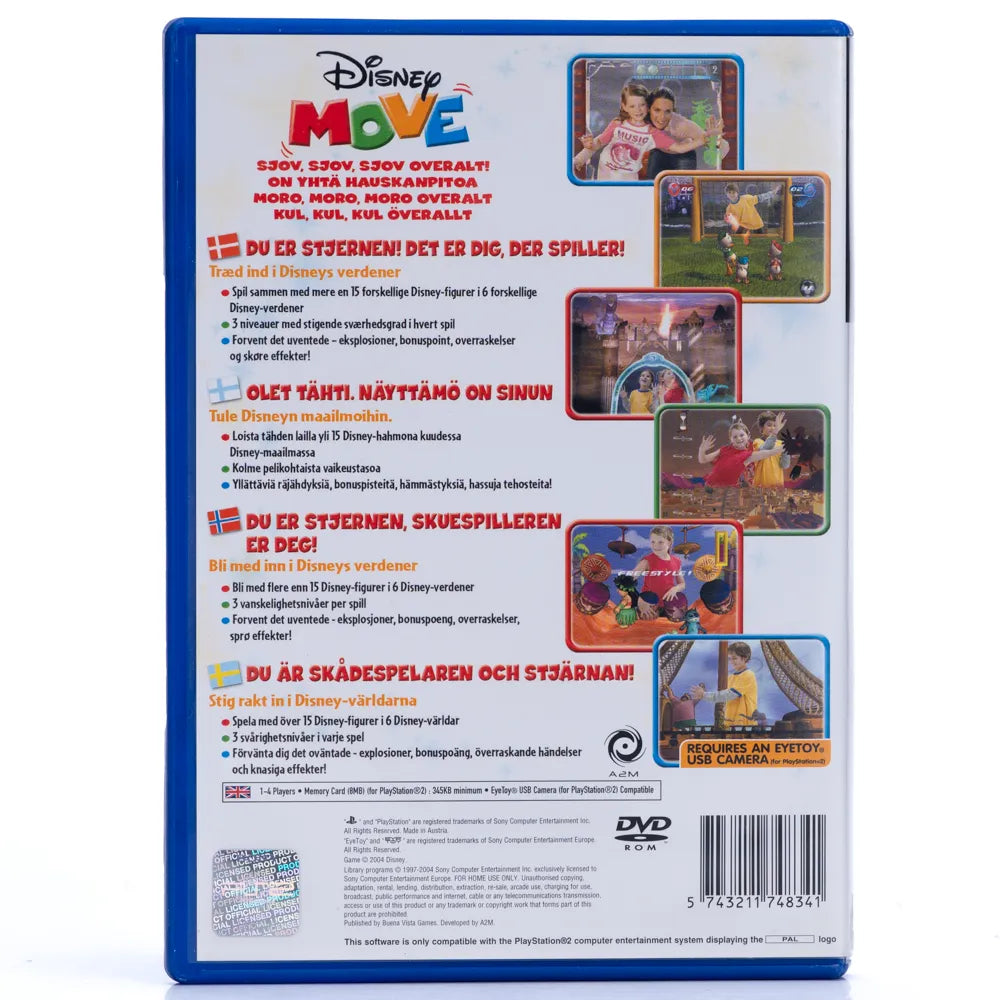 Disney Move - PS2 spill