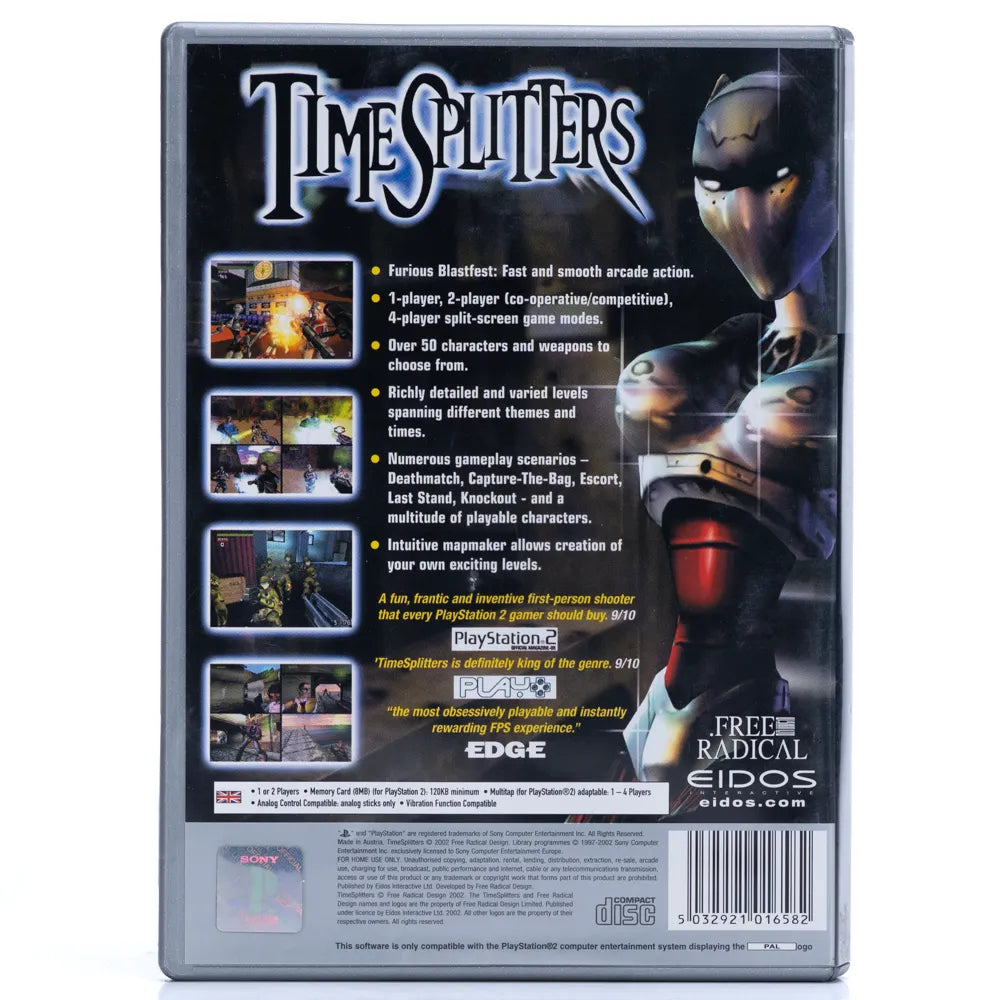 TimeSplitters - PS2 Spill - Retrospillkongen