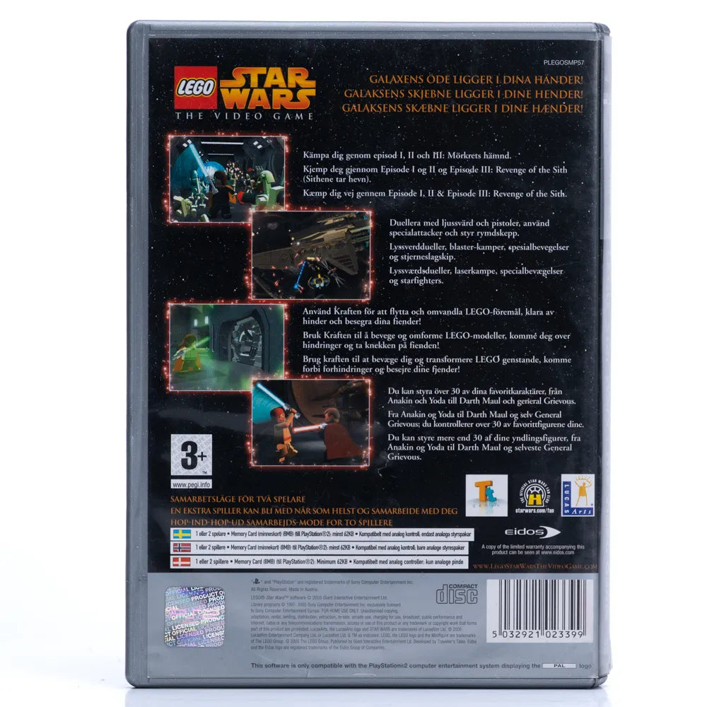 LEGO Star Wars: The Video Game - PS2 spill - Retrospillkongen