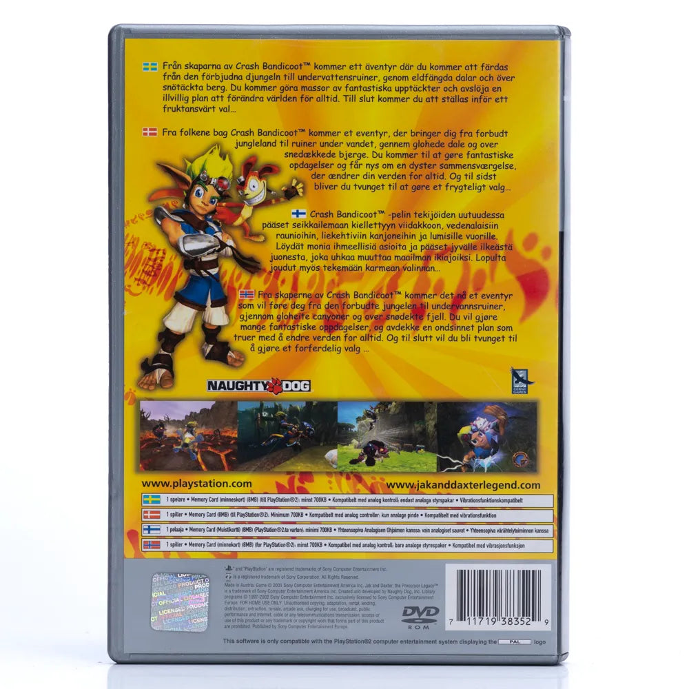 Jak and Daxter the Precursor Legacy - PS2 spill - Retrospillkongen