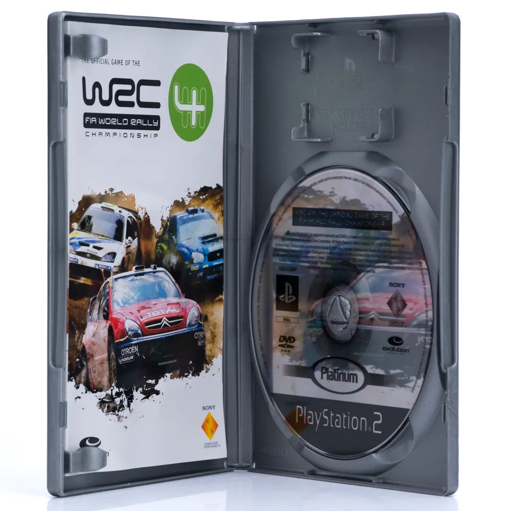 WRC 4: The Official Game of the FIA World Rally Championship - PS2 spill - Retrospillkongen