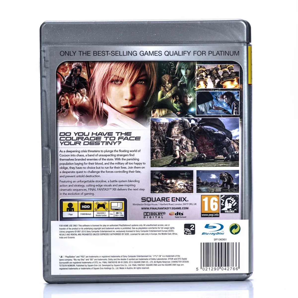 Final Fantasy XIII - PS3 spill - Retrospillkongen