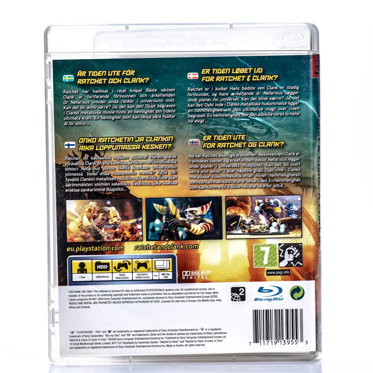 Ratchet & Clank: A Crack in Time - PS3 spill - Retrospillkongen