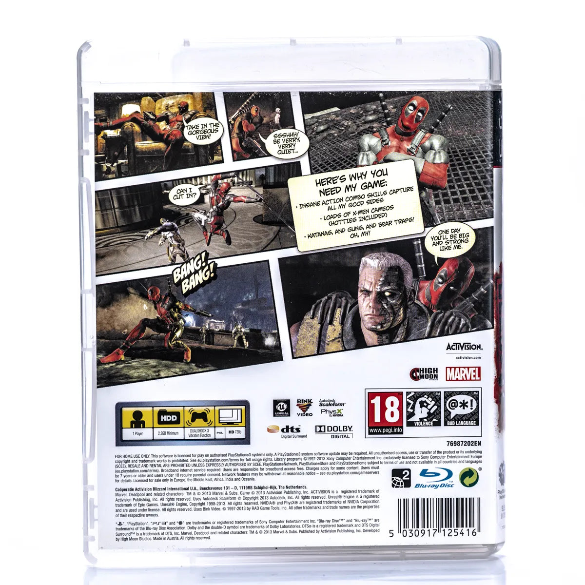Deadpool - PS3 spill - Retrospillkongen