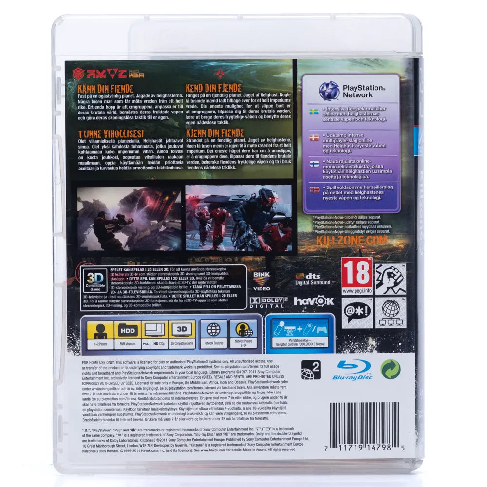 Killzone 3 - PS3 spill - Retrospillkongen