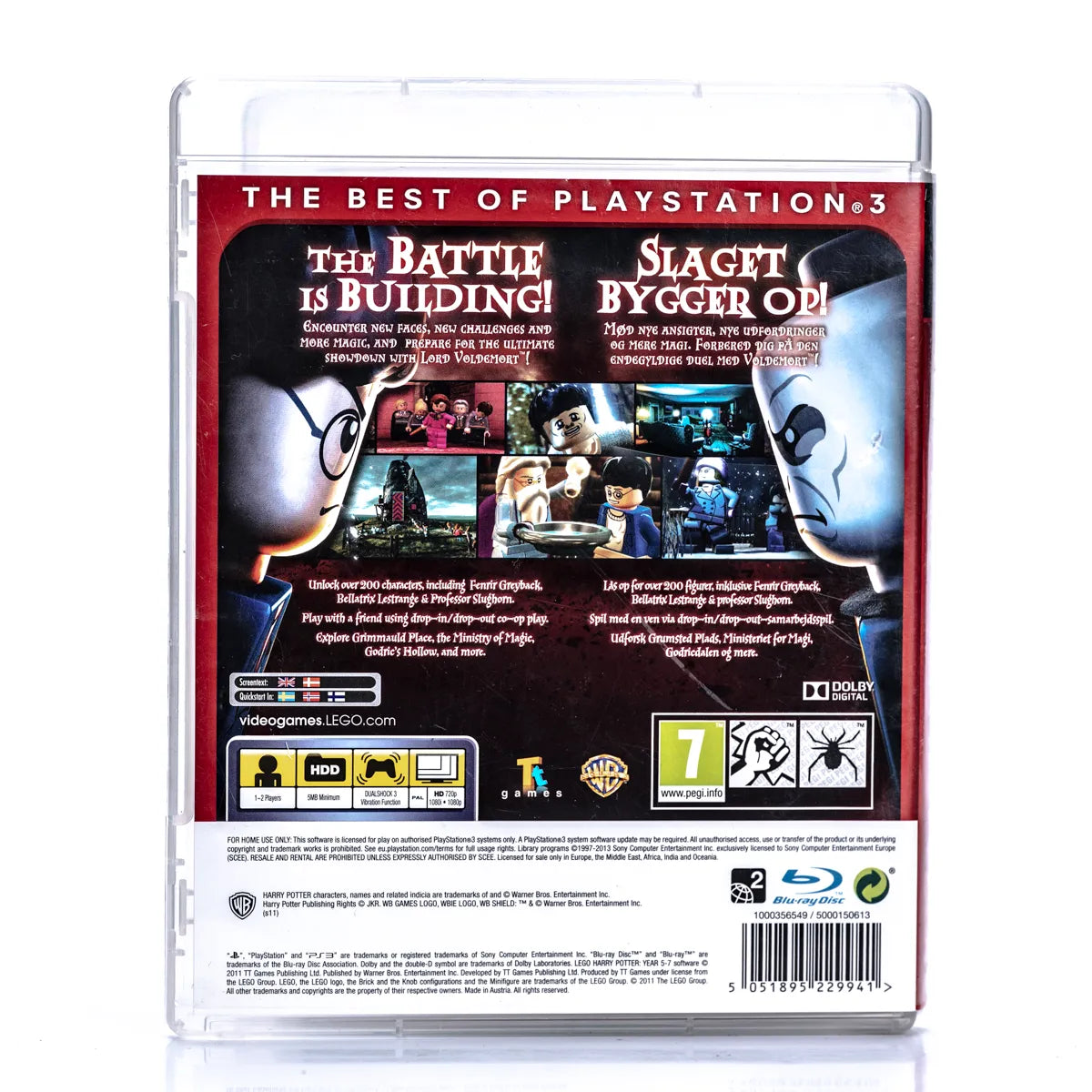 LEGO Harry Potter: Years 5-7 - PS3 spill - Retrospillkongen