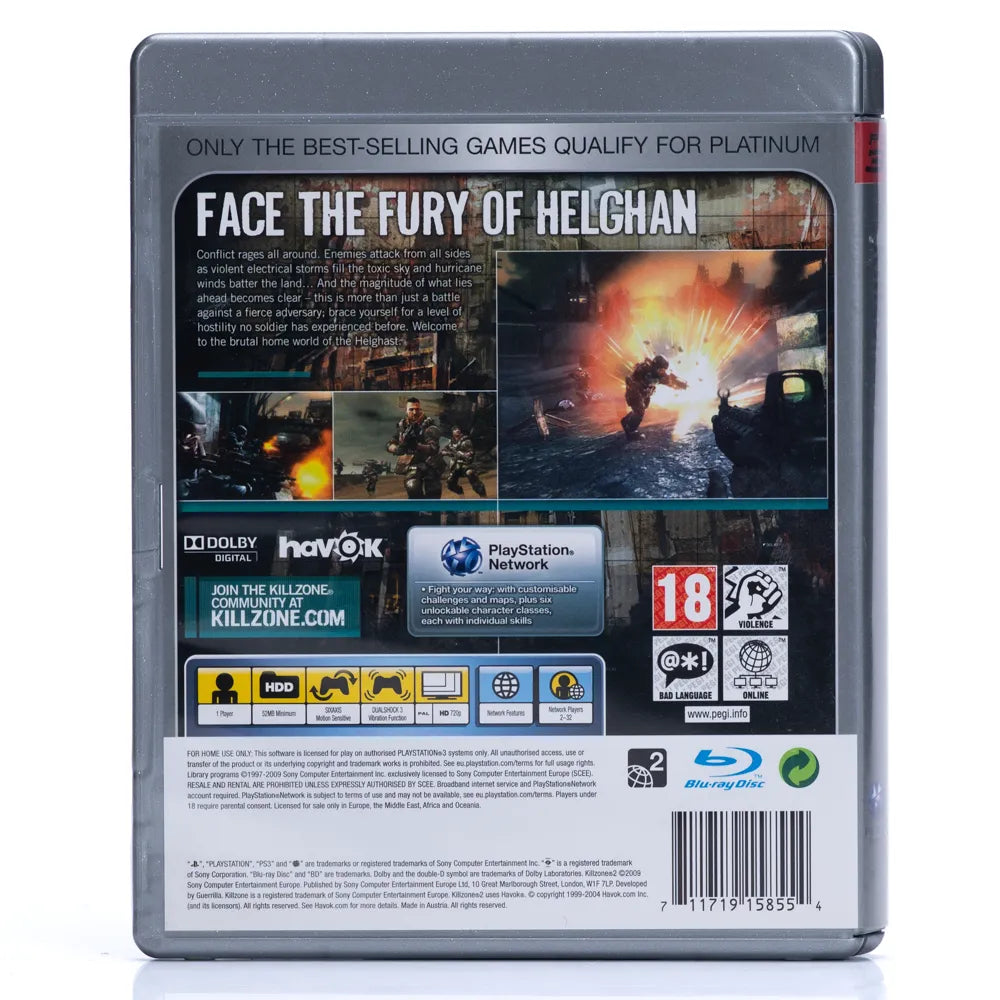 Killzone 2 - PS3 spill - Retrospillkongen