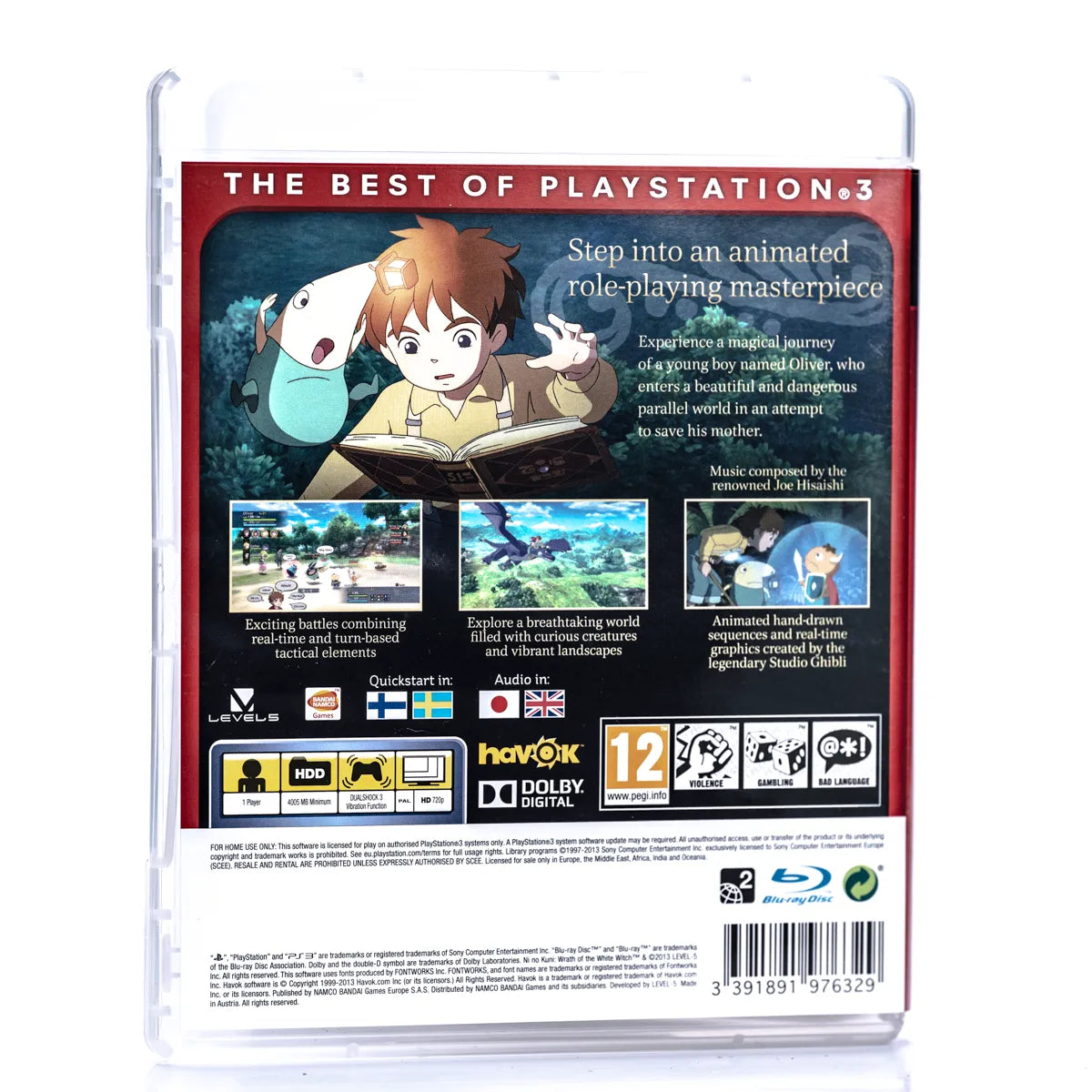 Ni No Kuni: Wrath of the White Witch - PS3 spill - Retrospillkongen