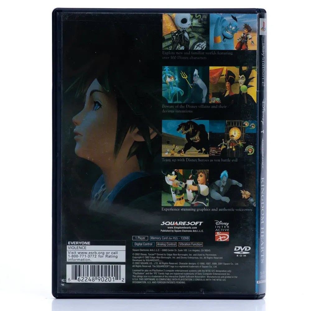 Kingdom Hearts - PS2 Spill (NTSC-U) - Retrospillkongen