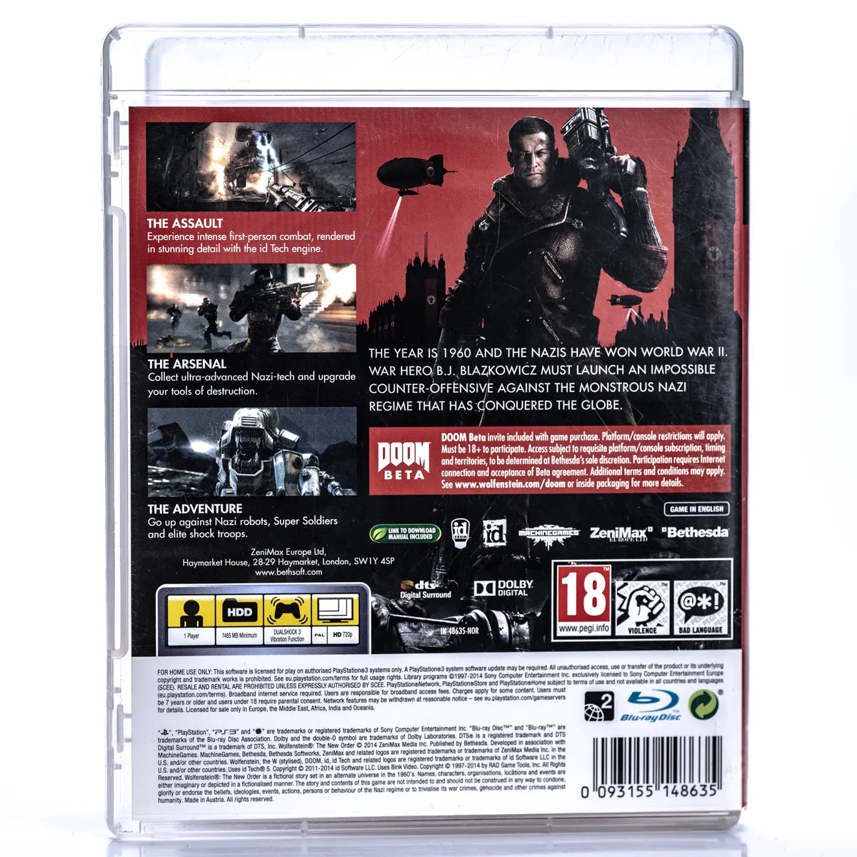 Wolfenstein: The New Order - PS3 Spill - Retrospillkongen