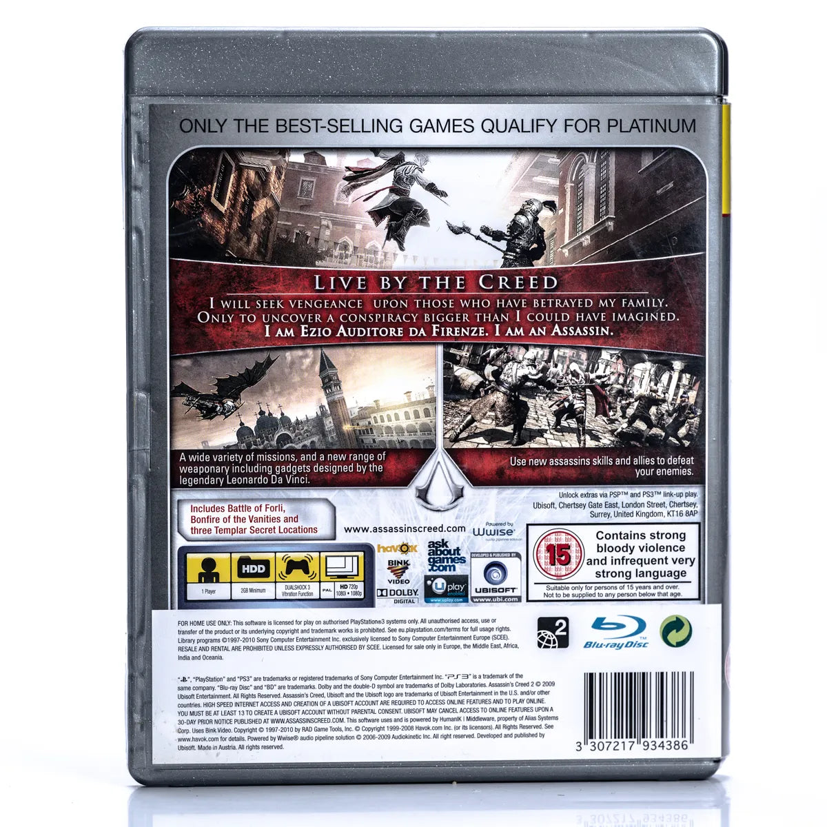Assassin’s Creed Game of the Year Platinum - PS3 Spill - Retrospillkongen